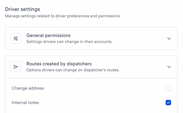 Driver Task Management